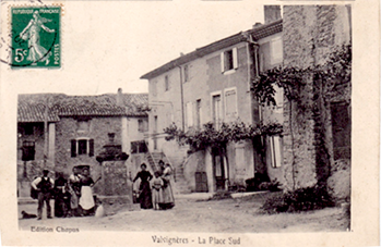 Valvignères La Place Sud